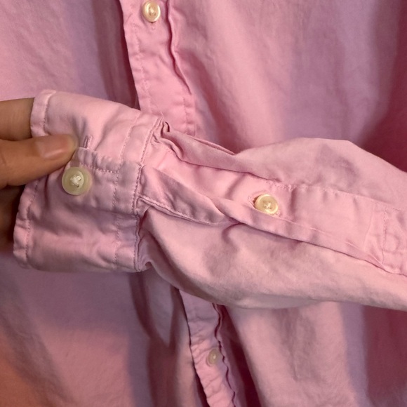 Polo Ralph Lauren Men's Light Pink Long Sleeve Button Down Shirt - Picture 5 of 7
